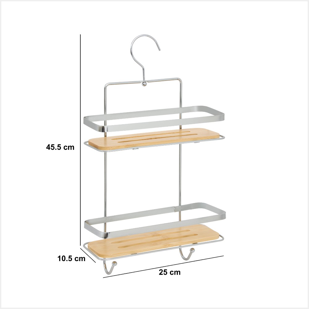 5five-2-level-servitor-rectangular-shower-2-shelves-venterra-hook