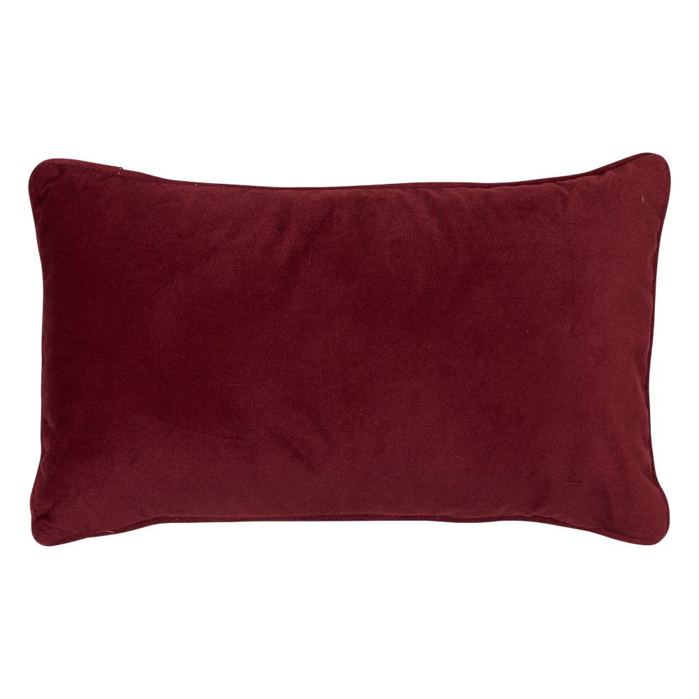 atmosphera-lilou-garnet-red-cushion-50x30cm