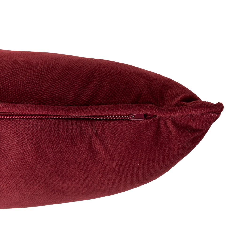 atmosphera-lilou-garnet-red-cushion-50x30cm