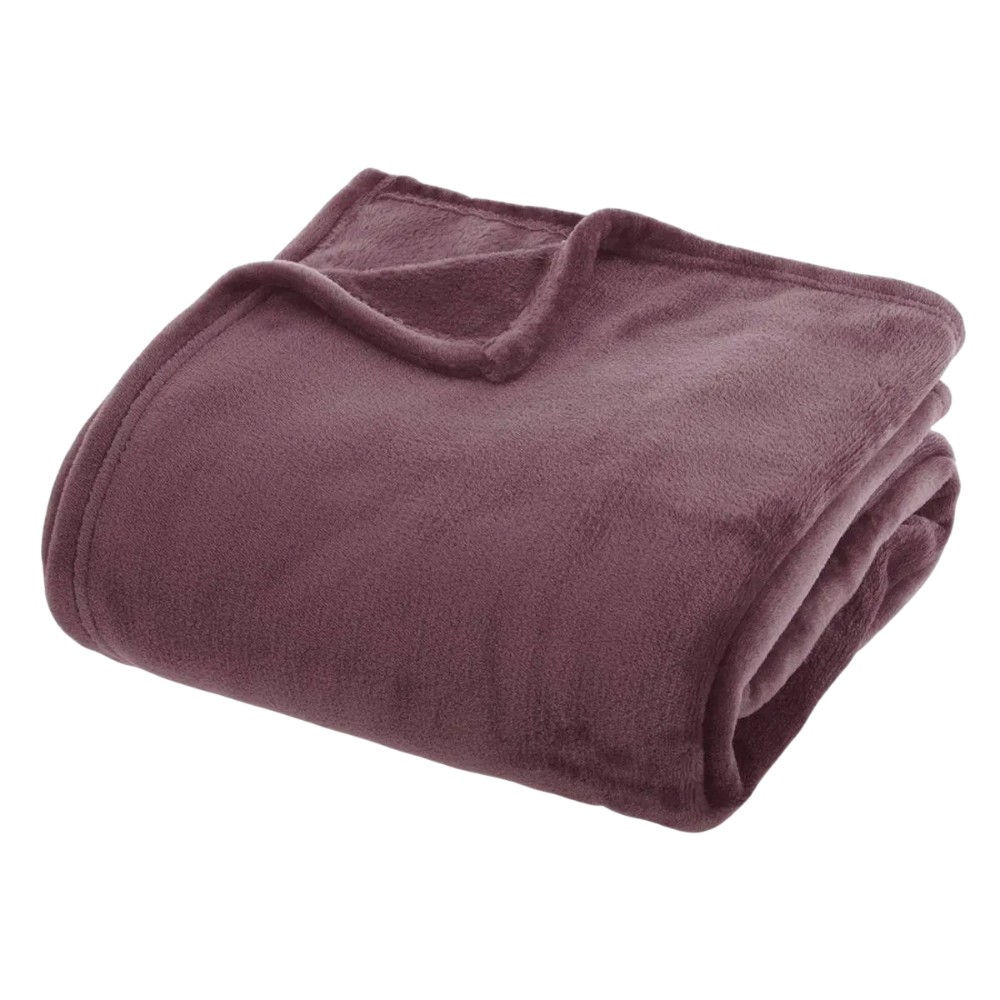 atmosphera-blanket-throw-over-ollis-flanel-mauve-180-cm-x-230-cm