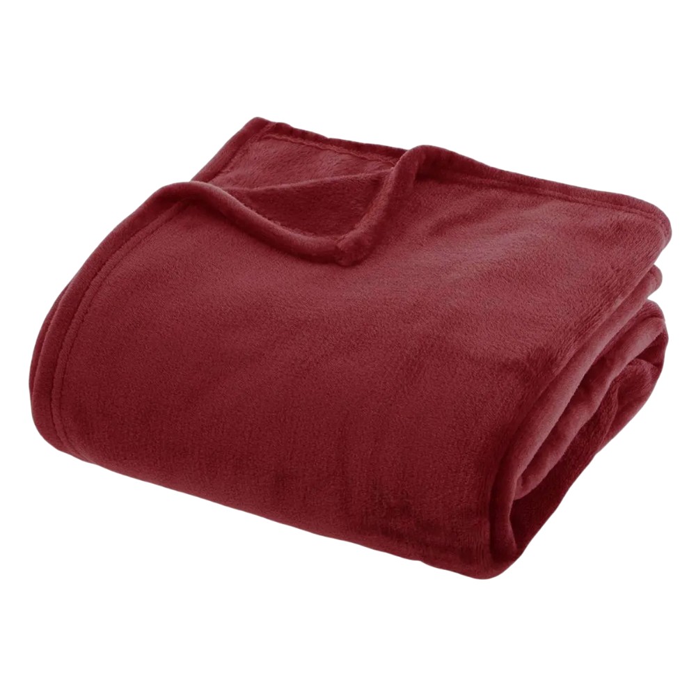 atmosphera-blanket-throw-over-ollis-flanel-pomegranate-180-cm-x-230-cm