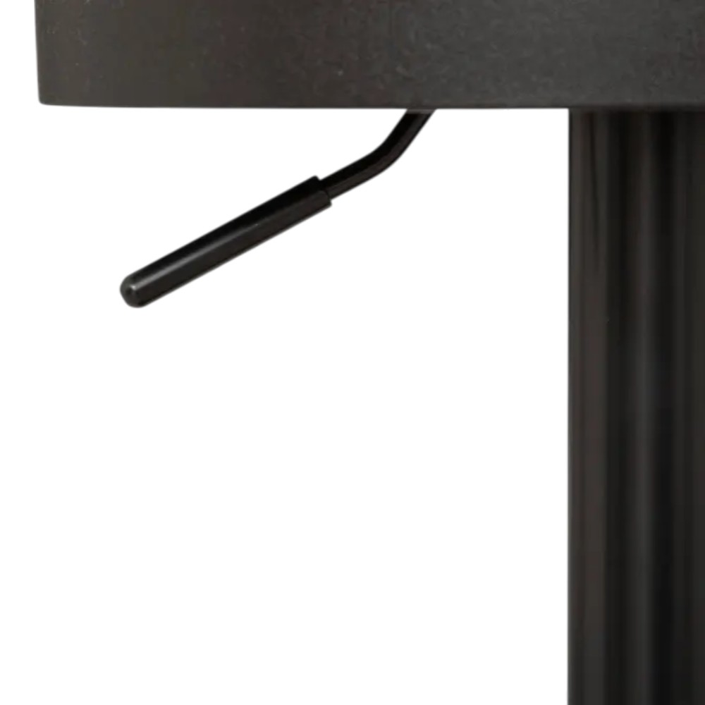 atmosphera-bar-stool-set-of-2-pcs-ilsa-metal-pp-seat-blackgreen-h-76-cm