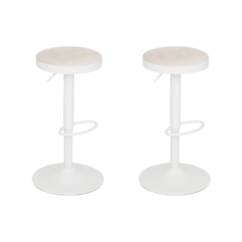 atmosphera-bar-stool-set-of-2-pcs-ilsa-metal-pp-seat-whiteivory-h-76-cm