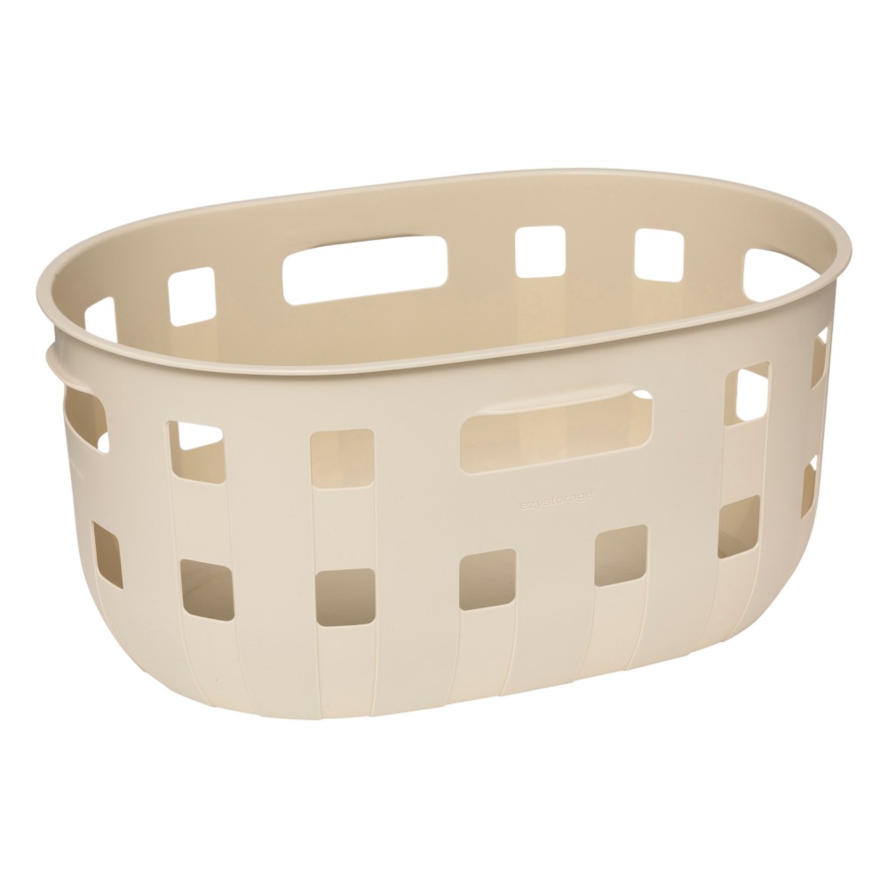 5five-harmony-plastic-laundry-basket-beige-50-l