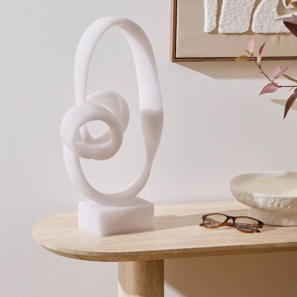 atmosphera-statue-object-louan-resin-white-45-cm