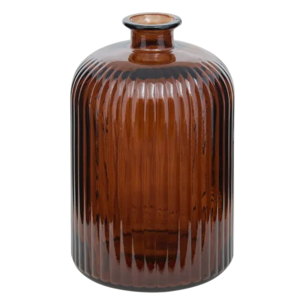 atmosphera-amber-recycled-vase-luz-h-23-cm