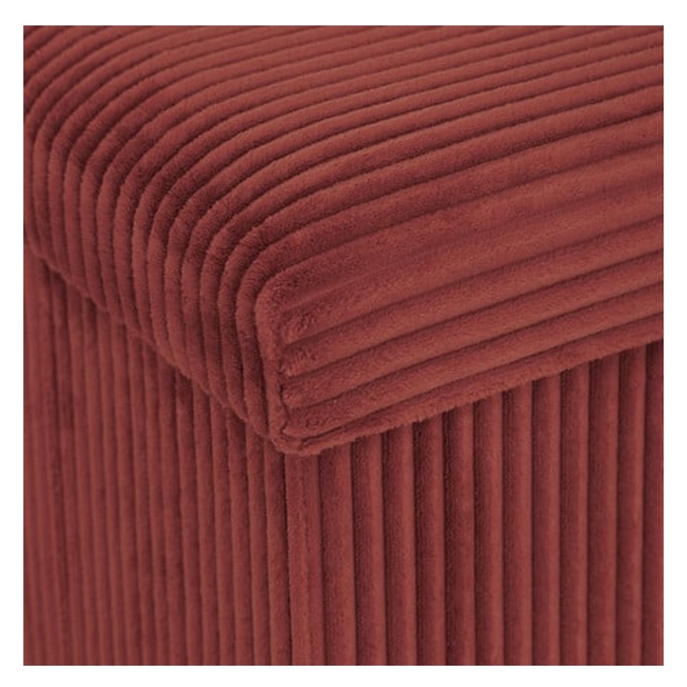 atmosphera-arum-double-foldable-storage-pouffe-corduroy-amber-76-×-38-cm