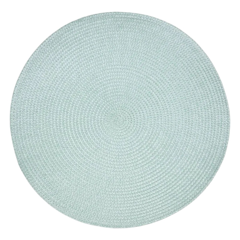 atmosphera-placemat-tresse-woven-celadon-colour-38-cm