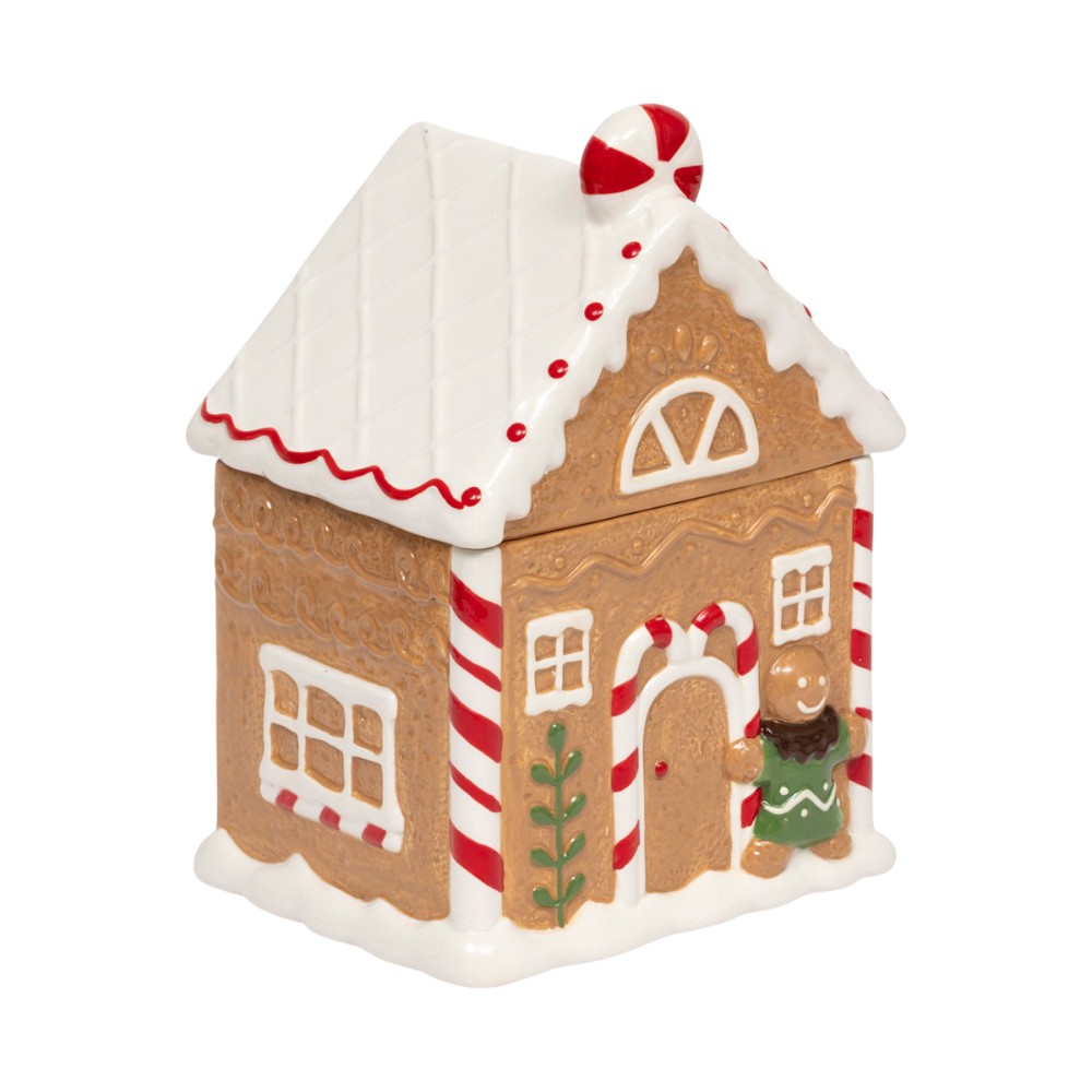 atmosphera-christmas-gingerbread-house-jar-ceramic-brown-17-cm