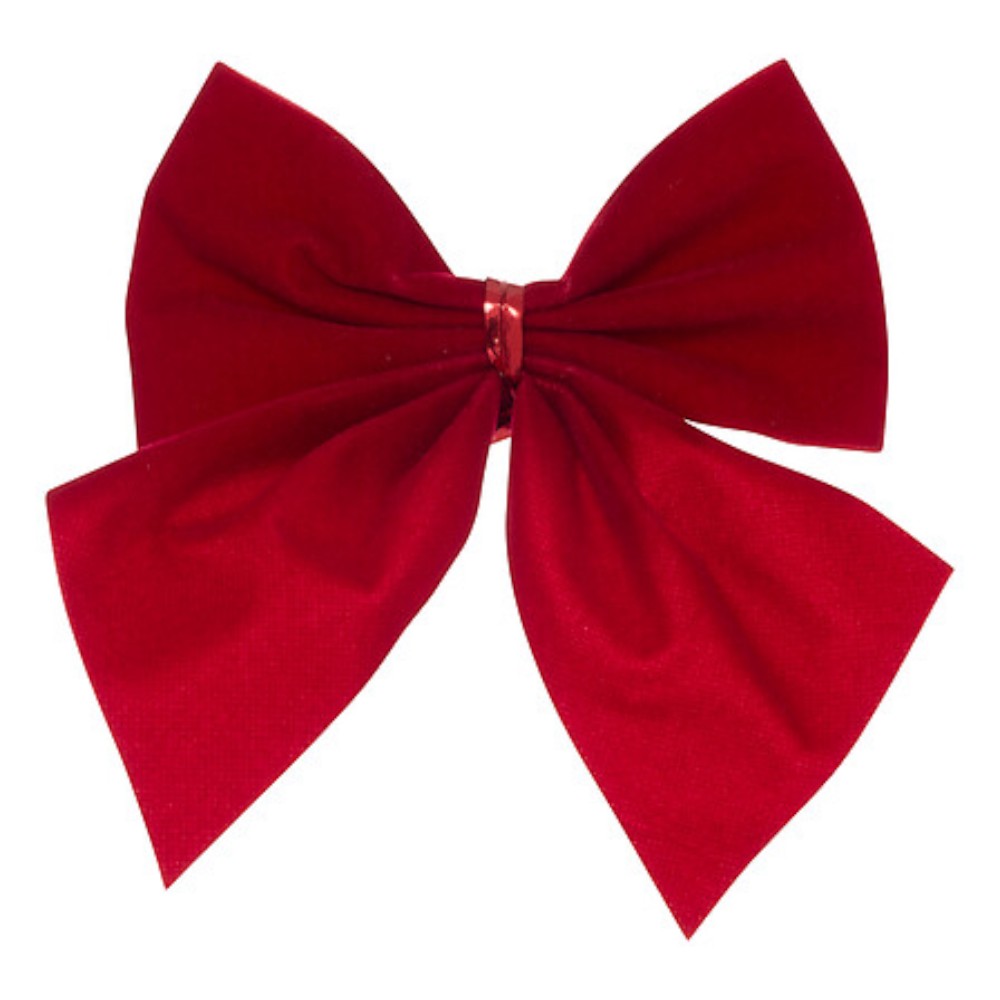 set-of-10-mini-bows-height-8-cm-red-velvet