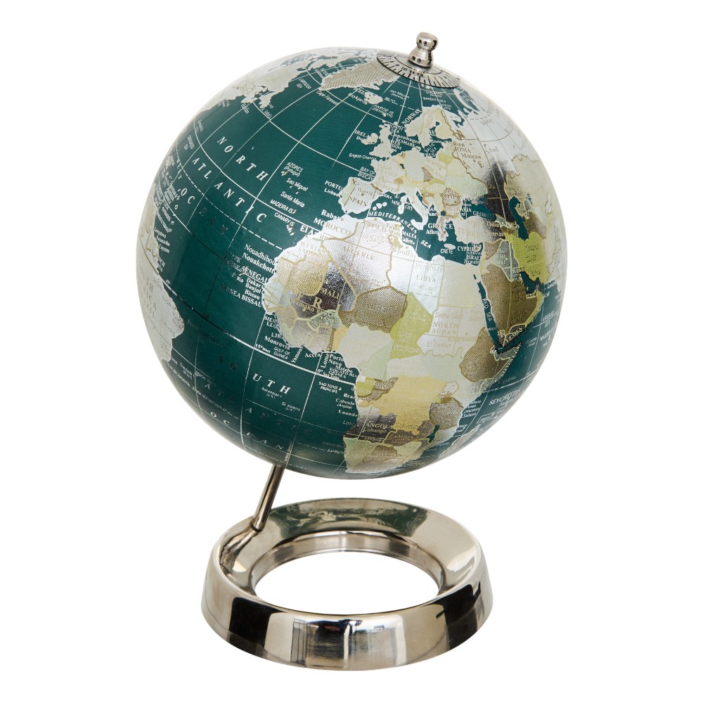 atmosphera-decorative-ornament-reso-globe-steel-base-d-20-cm-green