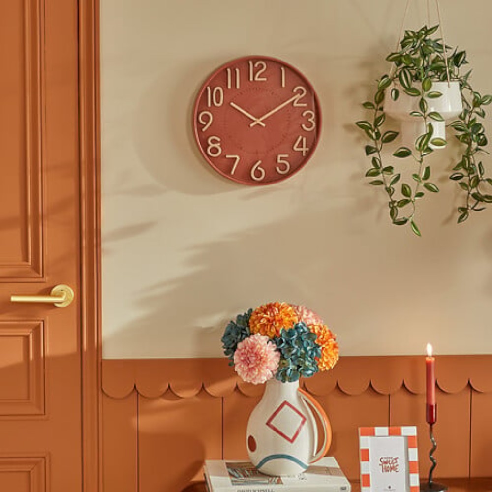 atelier-homy-wall-clock-30cm-red