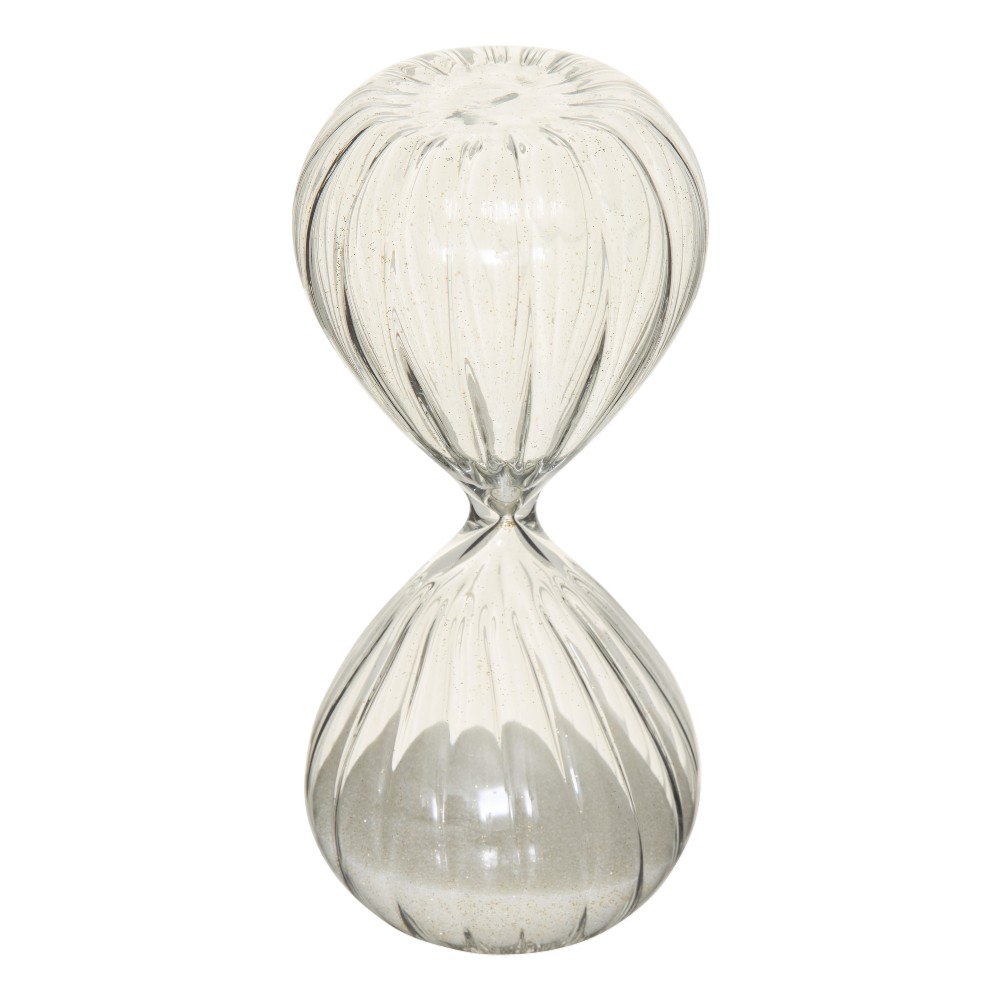 atmosphera-decorative-ornament-hourglass-sibel-glass-4-assorted-designs