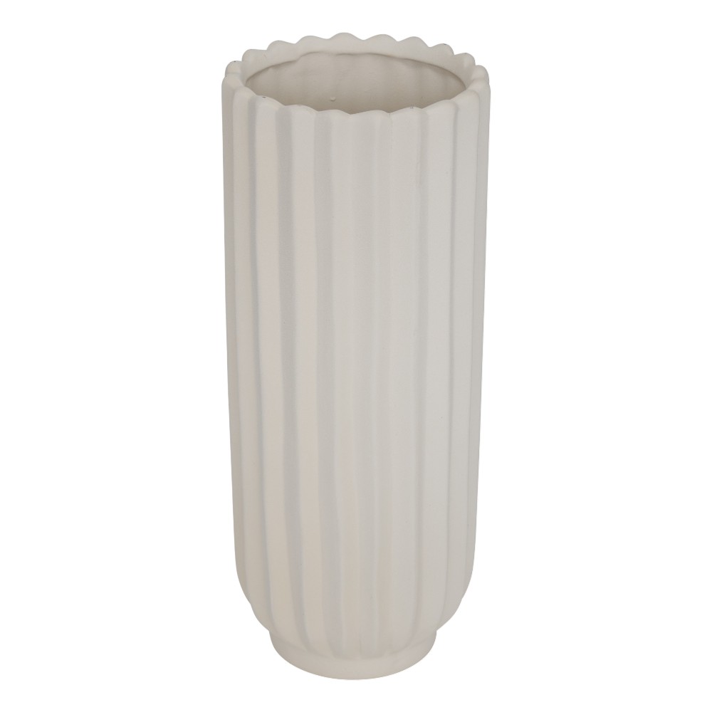 atmosphera-vase-dolomite-ocea-fernan-h-36-5-cm-white