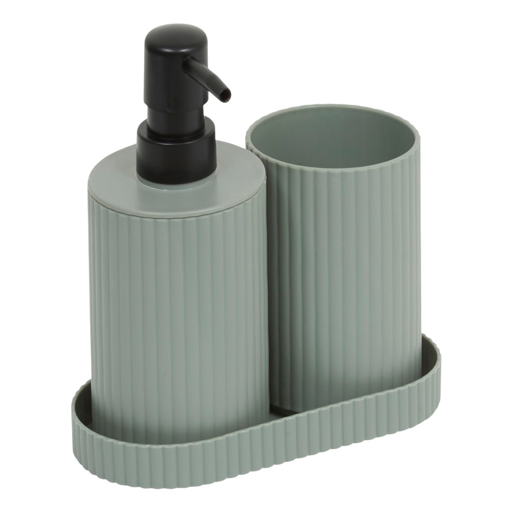 5five-accessories-set-of-3-plastic-green