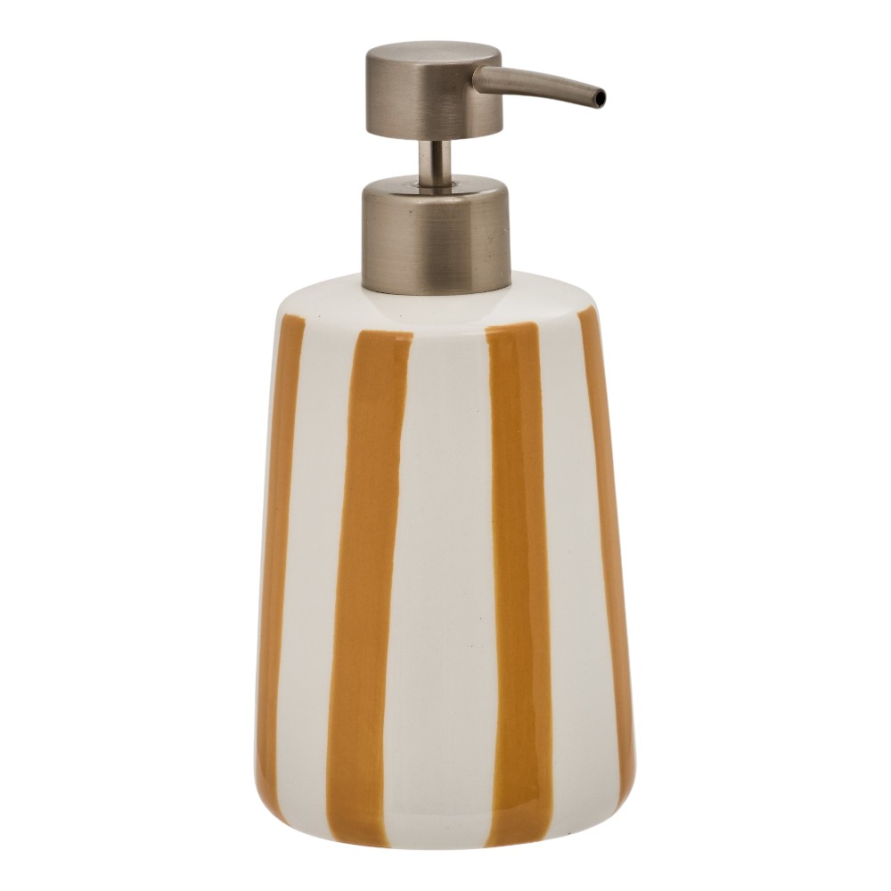 5five-soap-dispenser-400ml-strio-yellow