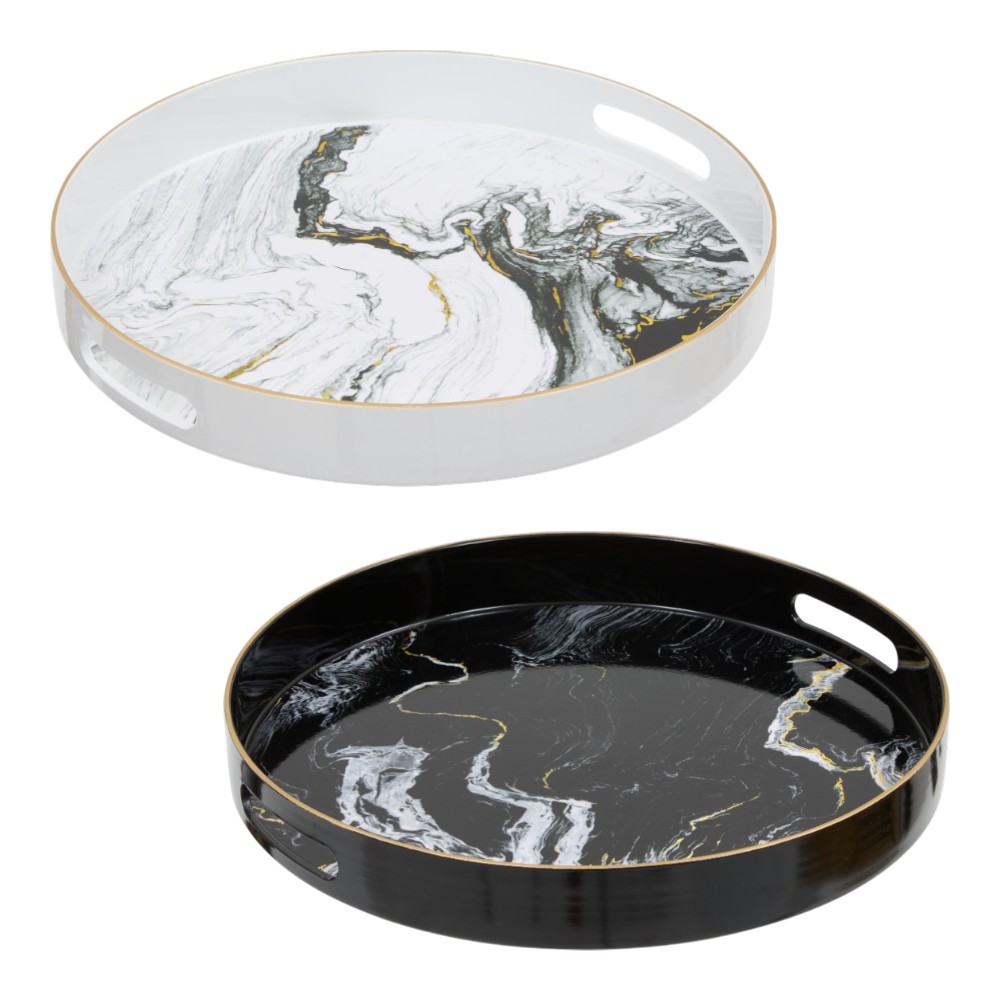 atmosphera-tray-round-marble-effect-milano-2-assorted-colours