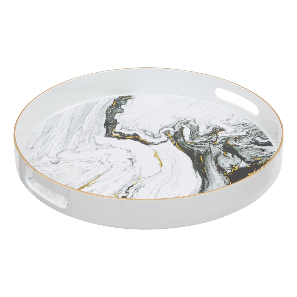 atmosphera-tray-round-marble-effect-milano-2-assorted-colours