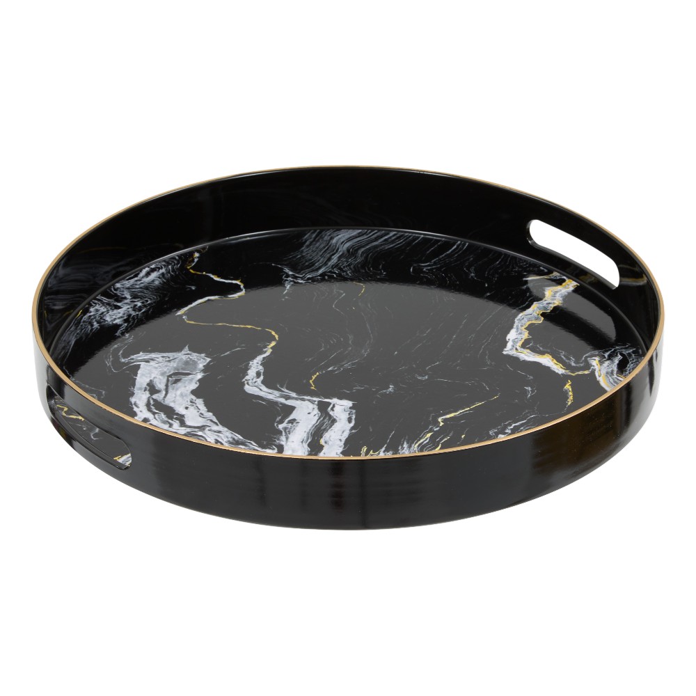atmosphera-tray-round-marble-effect-milano-2-assorted-colours