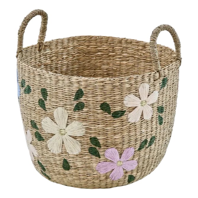 atmosphera-laundry-basket-storage-sauv-woven-reed-flowers-large