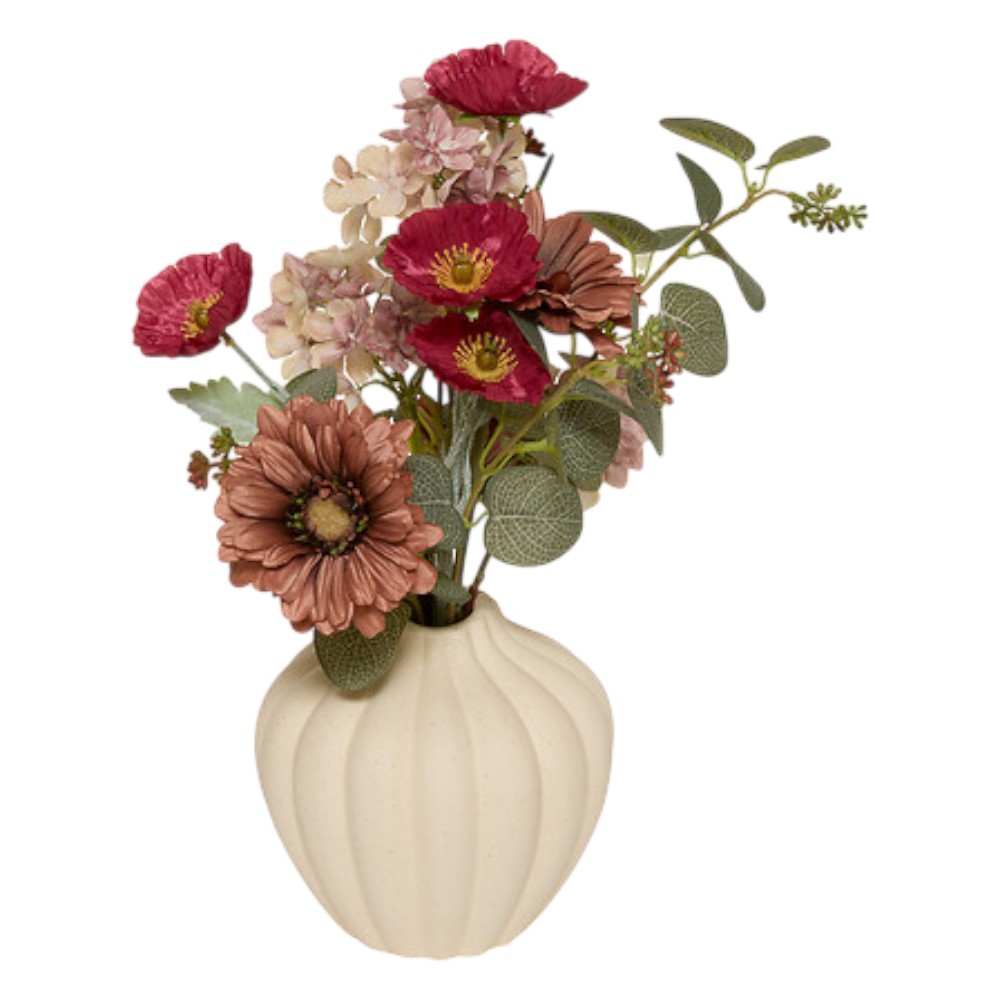 atmosphera-mona-artificial-gerbera-arrangement-with-ceramic-vase-42-cm