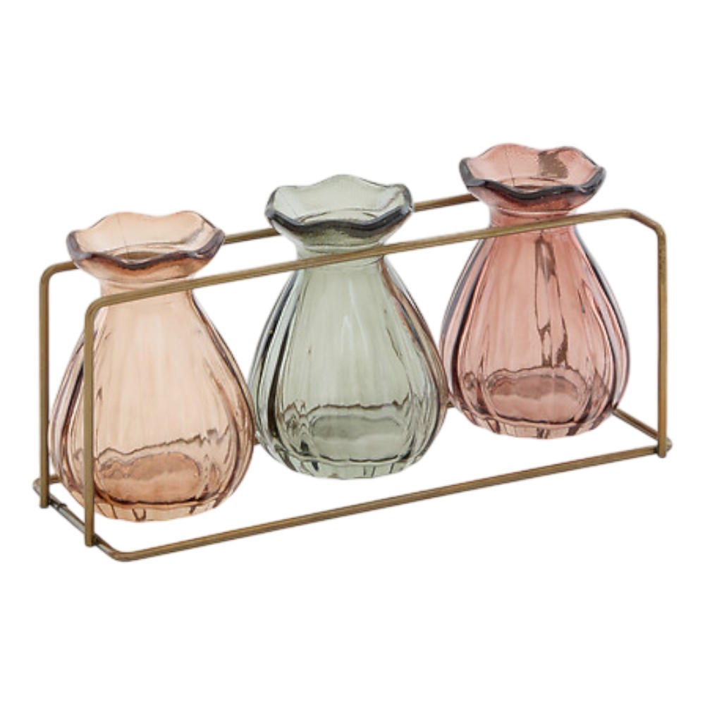 atmosphera-mona-triple-bud-vase-with-metal-stand-–22-cm