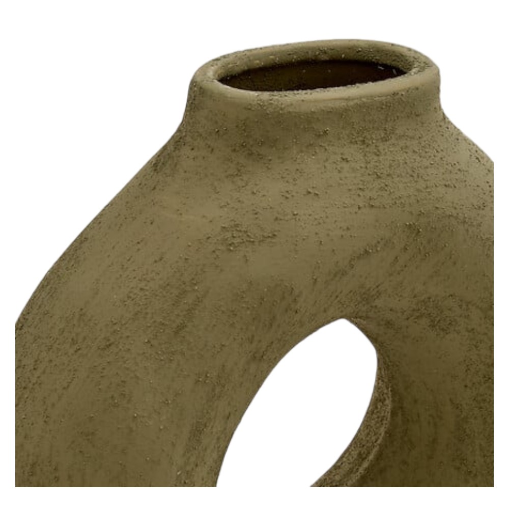 atmosphera-brea-circle-ceramic-vase-green-23-cm