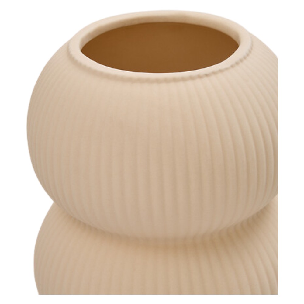 atmosphera-lucia-ceramic-vase-beige-sand-16-cm