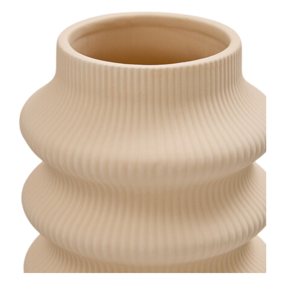 atmosphera-lucia-ceramic-vase-beige-sand-18-5-cm