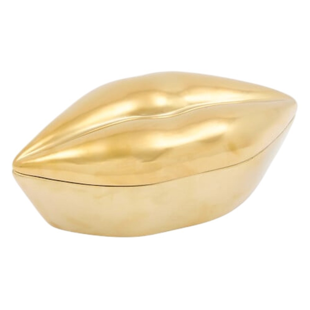 atmosphera-crush-decorative-lip-storage-box-gold-20-cm
