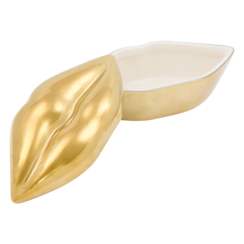 atmosphera-crush-decorative-lip-storage-box-gold-20-cm