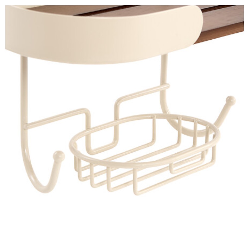 argiléo-2-tier-hanging-shower-caddy-beige-64cm