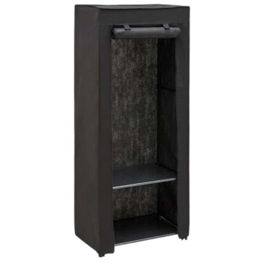 dressy-fabric-wardrobe-with-hanging-rail-and-shelf