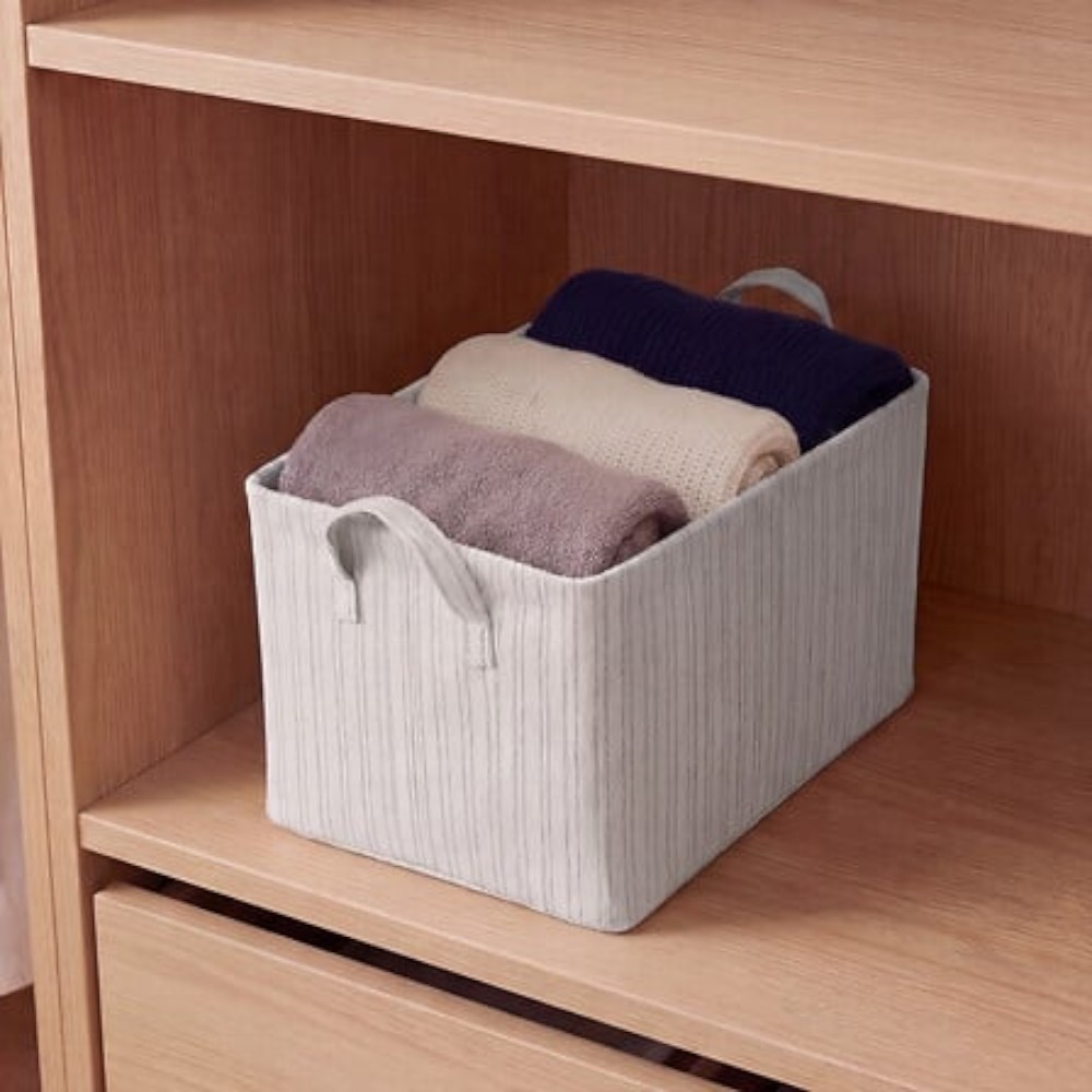 5five-silnea-foldable-storage-basket-with-handles-linen-beige-40-5cm
