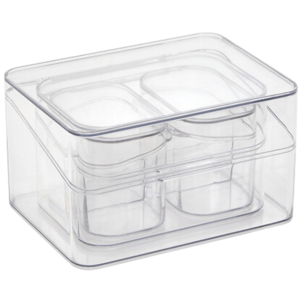 5five-set-of-4-stackable-bathroom-organisers-clear-pet