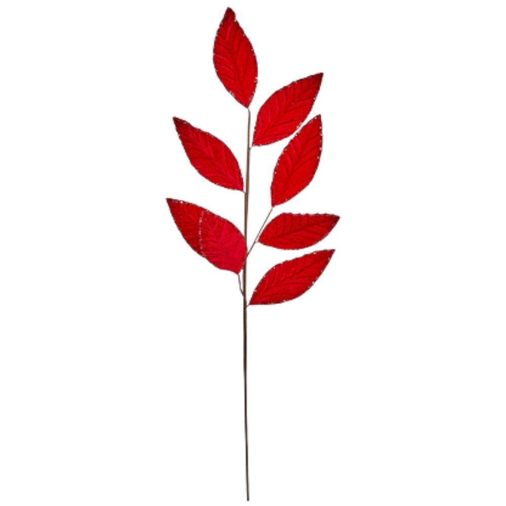chic-decorative-leaf-branch-dark-red-62cm