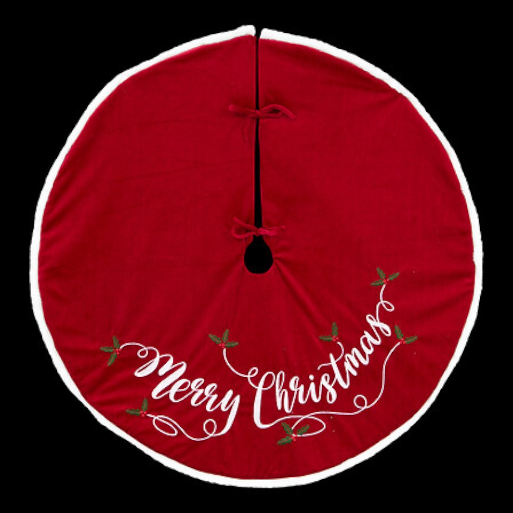 christmas-tree-skirt-red-with-merry-christmas-embroidery-ø90-cm