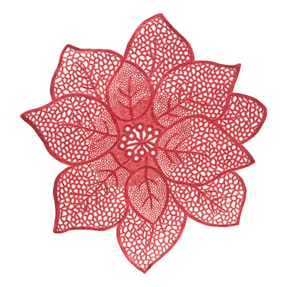 flower-placemat-diameter-44-cm-red-polyvinyl-chloride
