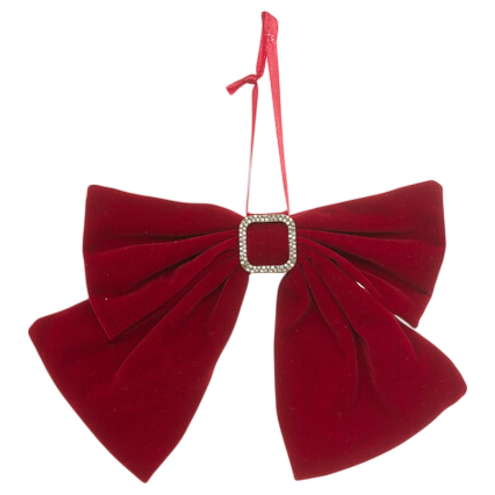 christmas-velvet-bow-hanging-decoration-red-16-cm
