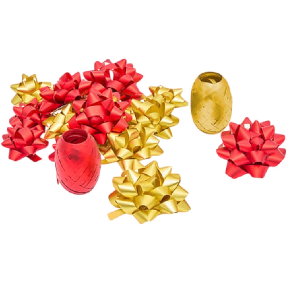 christmas-curling-ribbon-decorations-set-of-18-with-4-assorted-colours