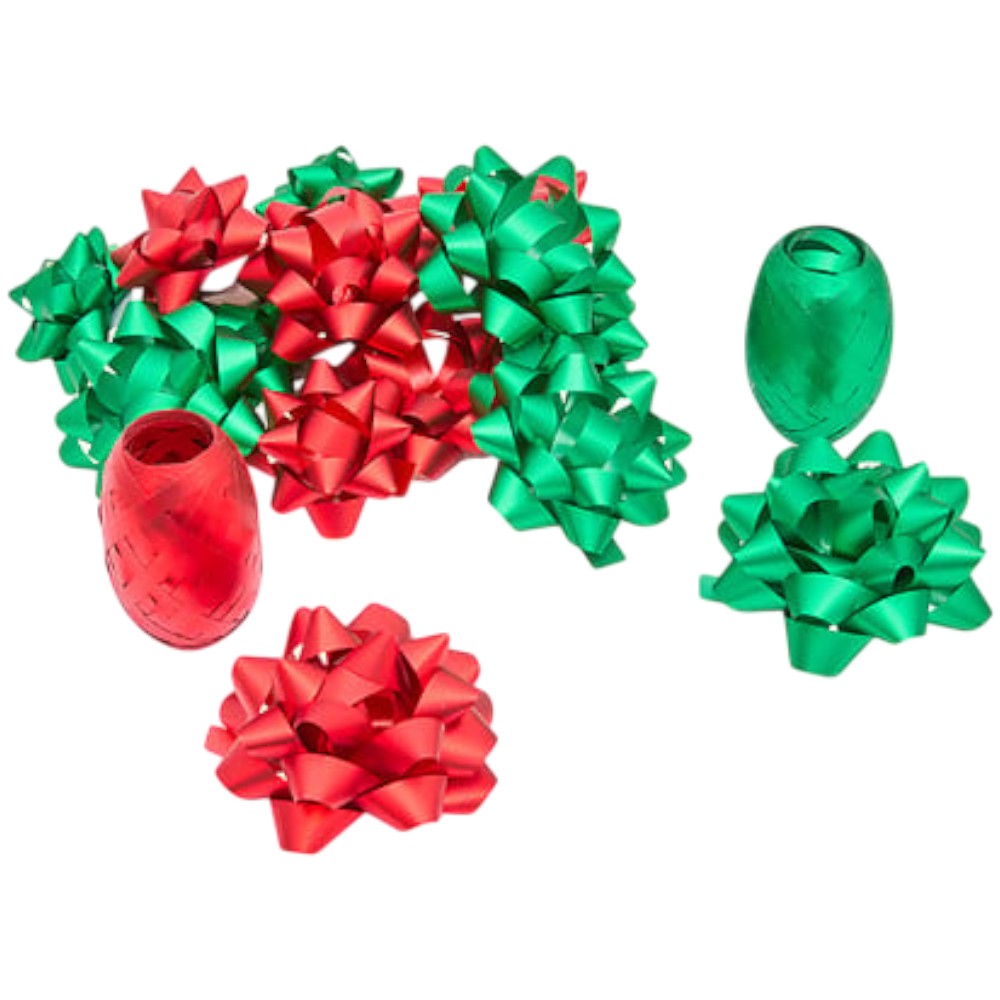 christmas-curling-ribbon-decorations-set-of-18-with-4-assorted-colours