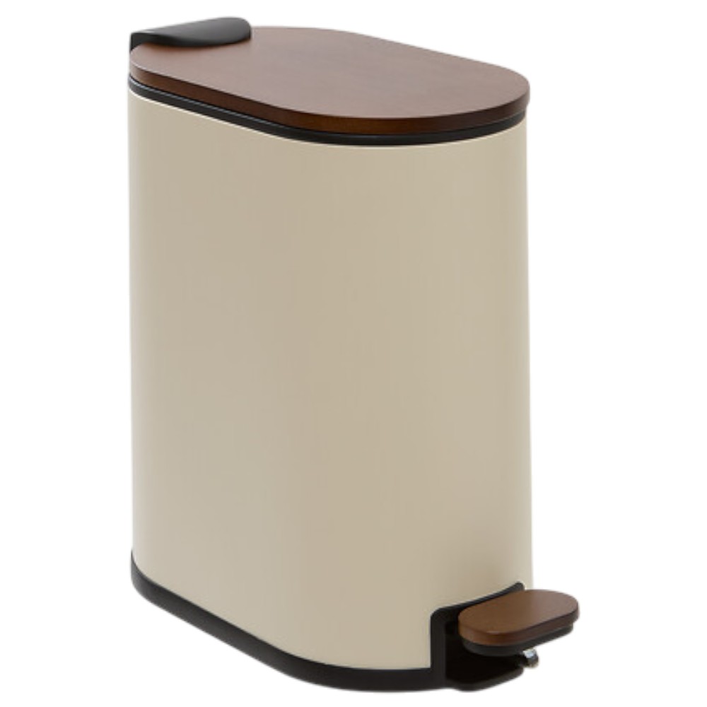 argiléo-5l-soft-close-pedal-bin-bamboo-and-beige-steel