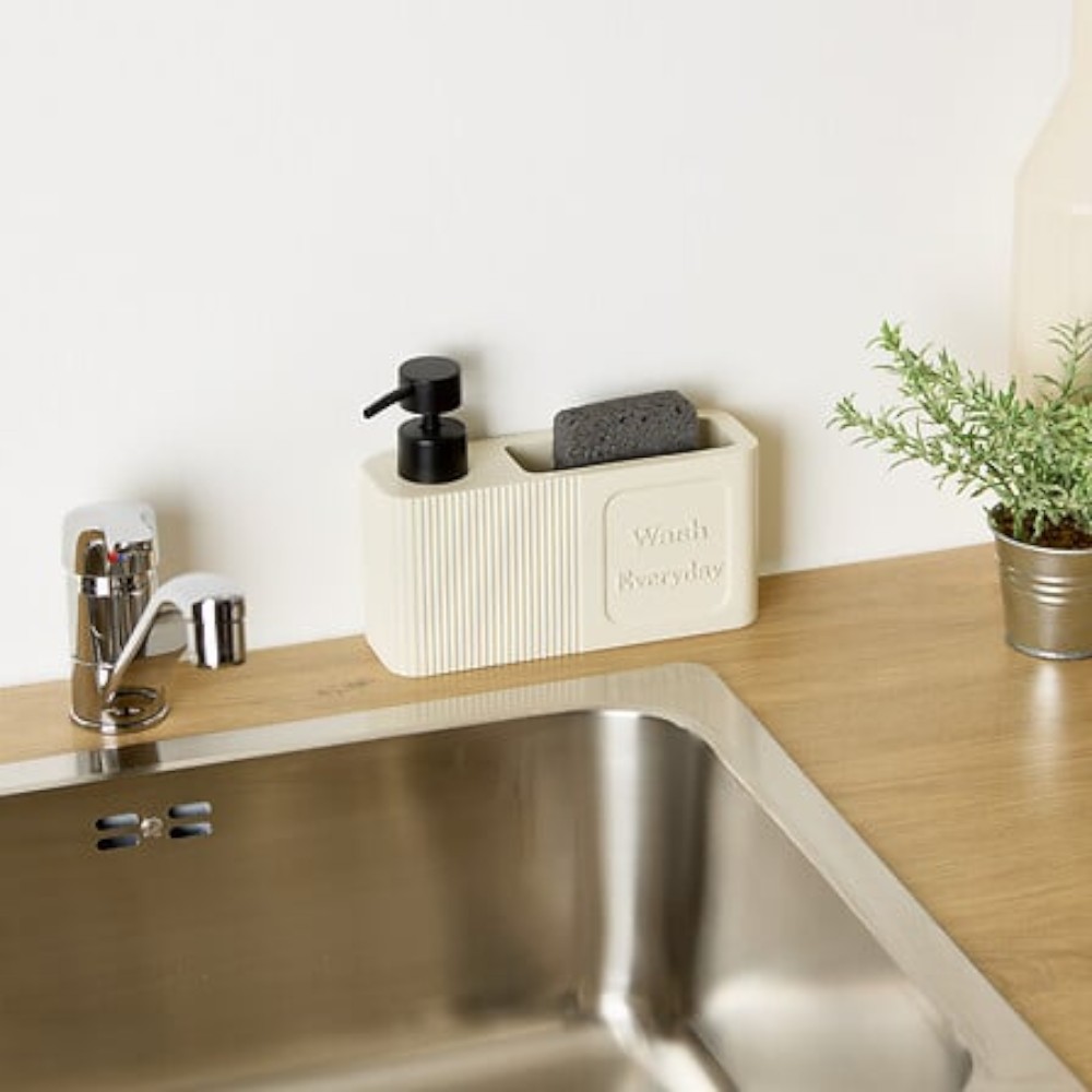 terra-soap-dispenser-with-sponge-beige-250ml