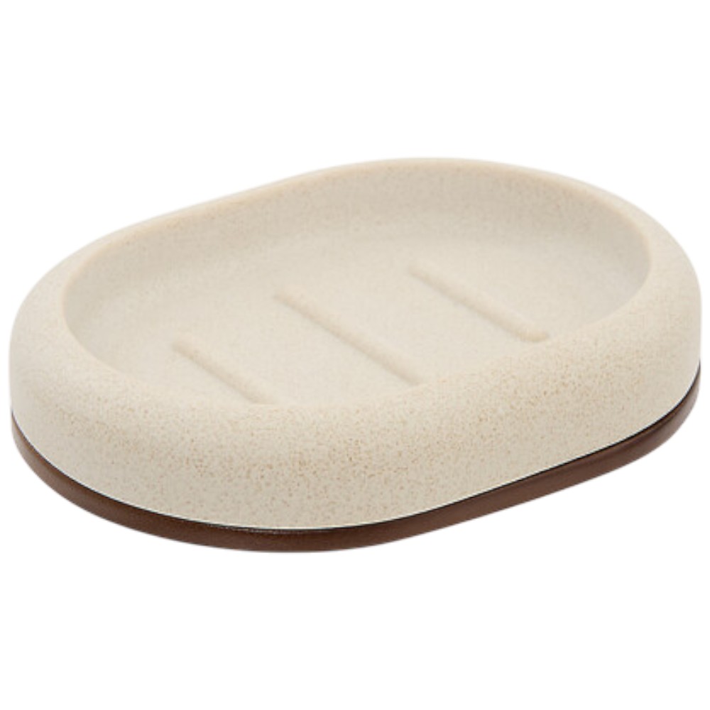 argiléo-soap-dish-beige-polyresin-13-cm