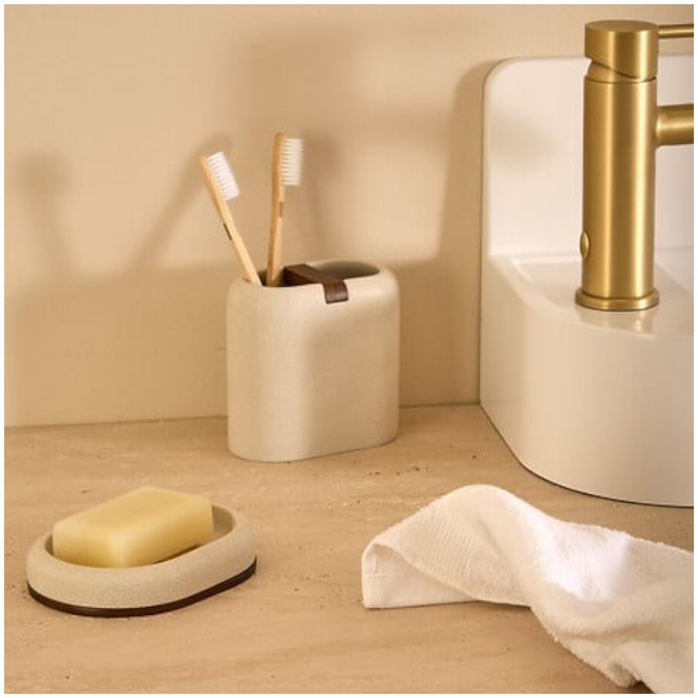 argiléo-soap-dish-beige-polyresin-13-cm