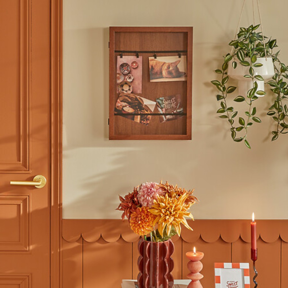atmosphera-lily-multi-photo-frame-brown-mdf-45-×-33-cm