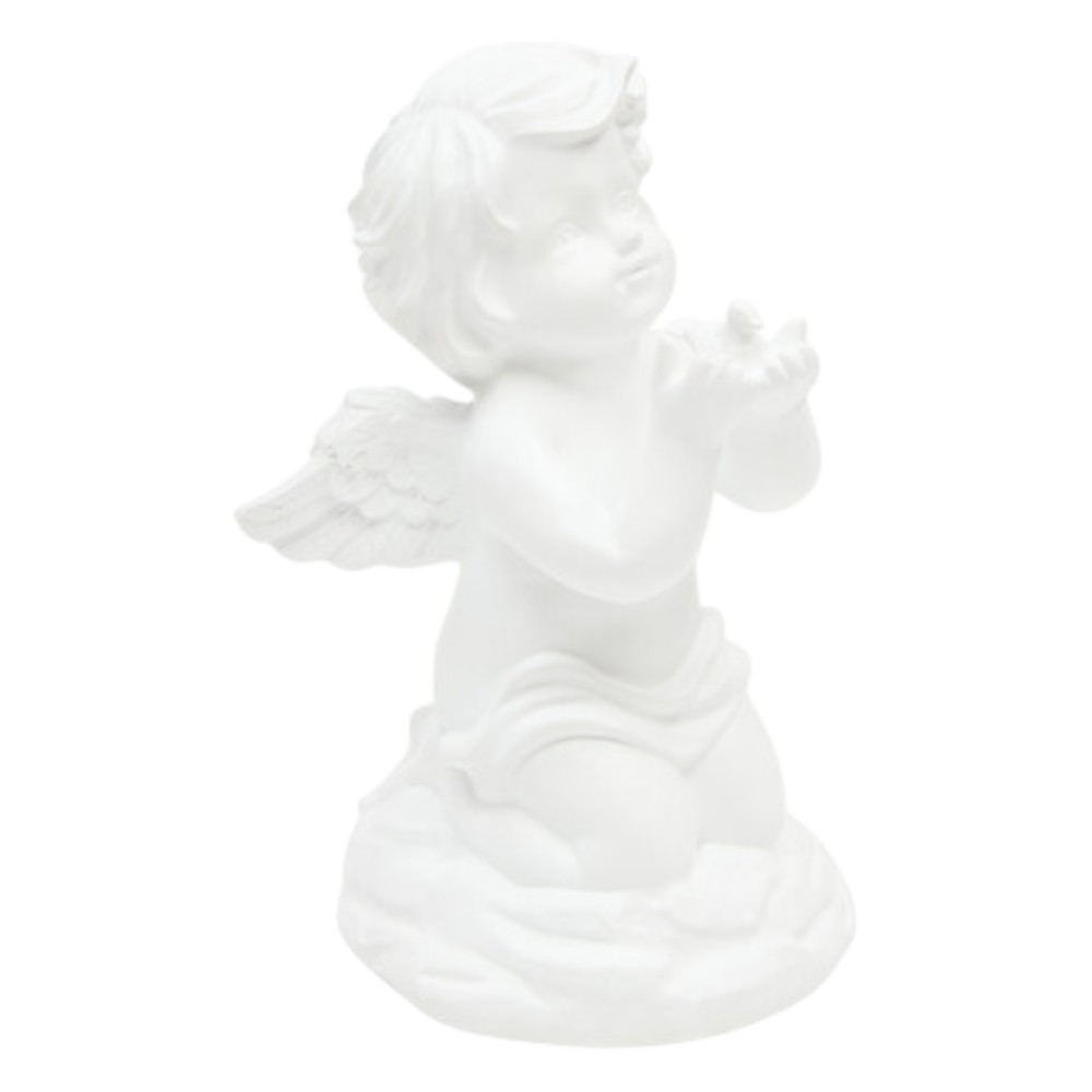 resin-angel-ornament-19cm-white