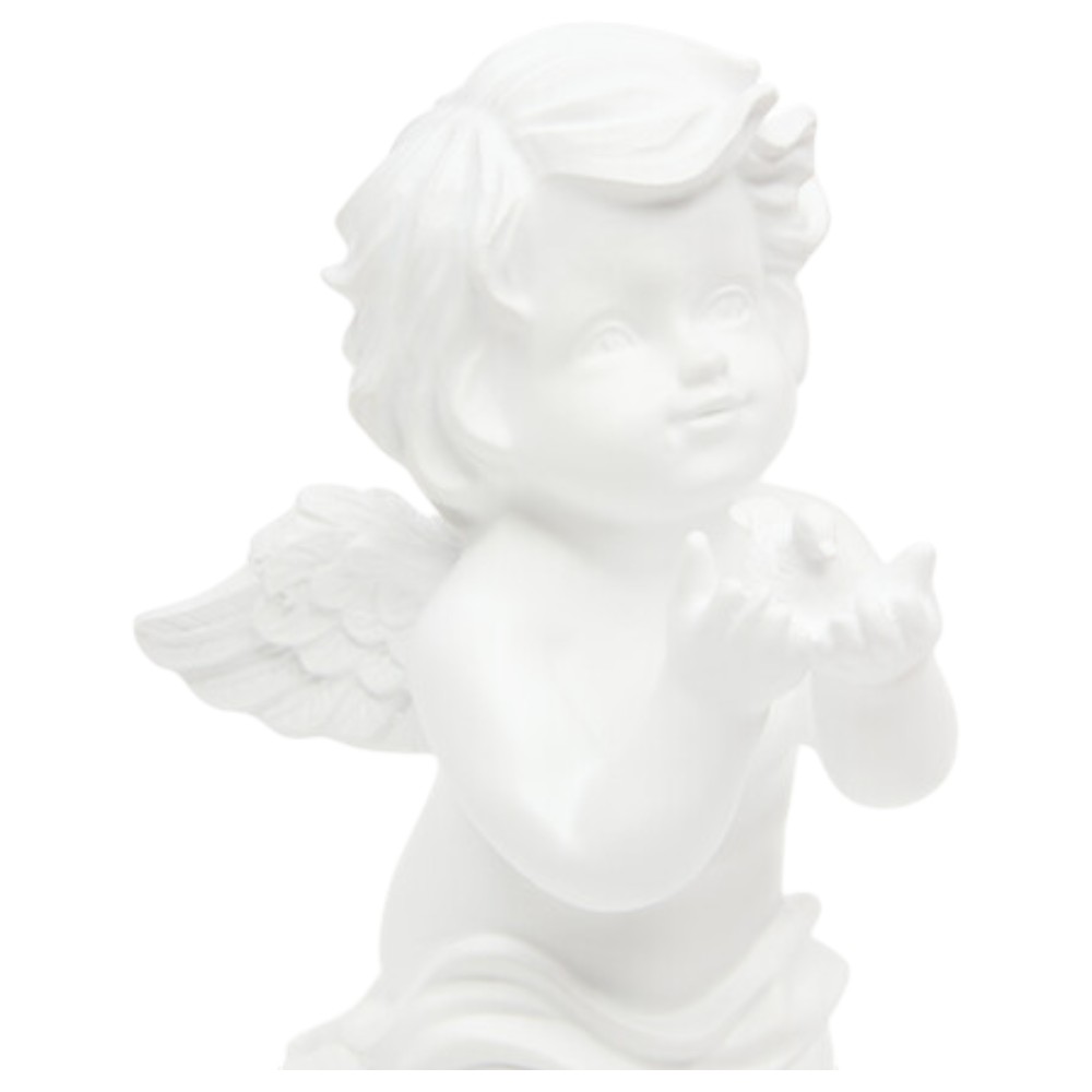 resin-angel-ornament-19cm-white
