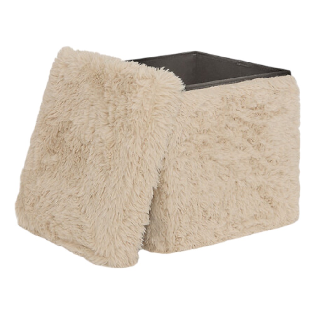 duvia-folding-pouf-faux-fur-linen