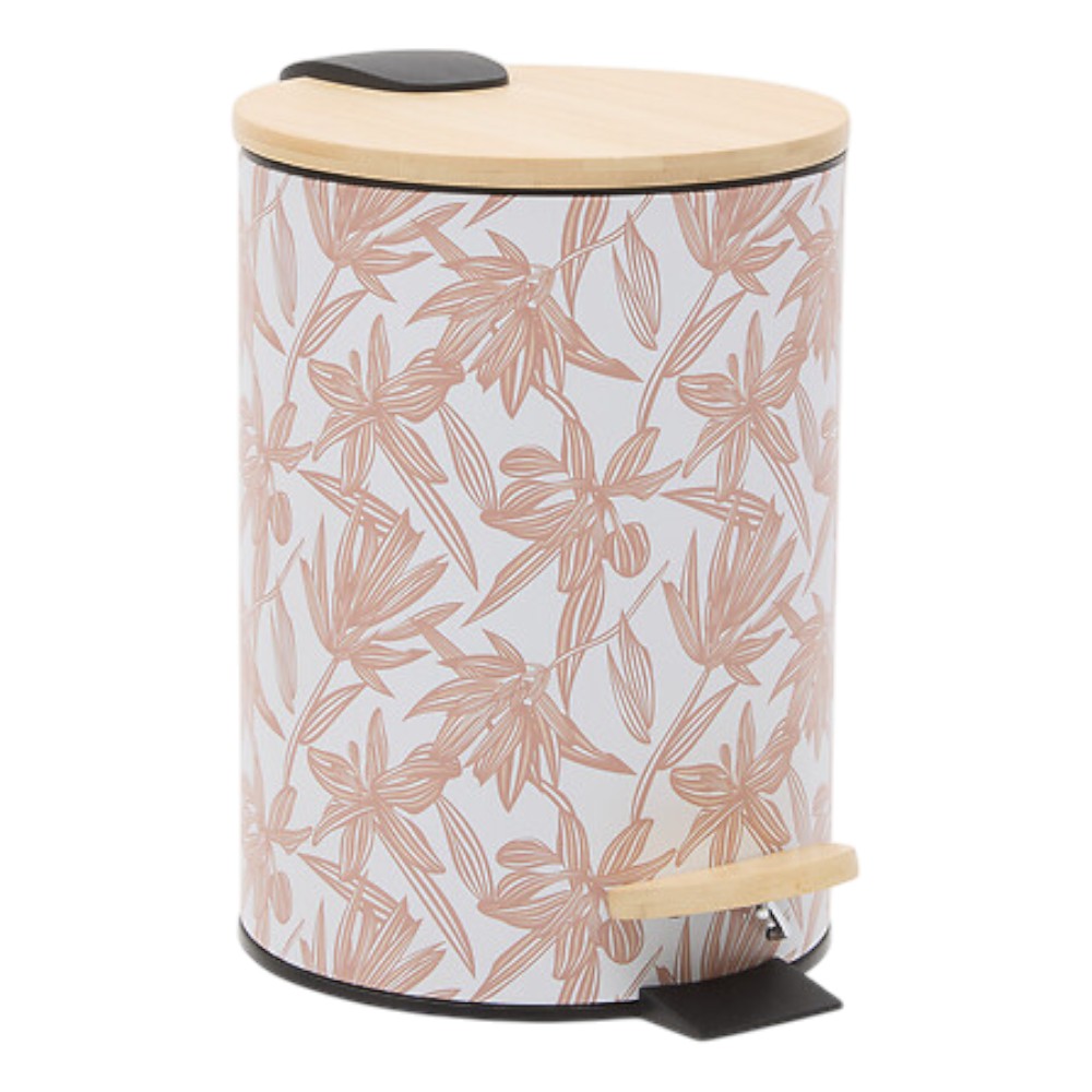 bloom-soft-close-pedal-bin-3-l-metal-and-bamboo